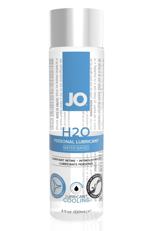 Охлаждающий любрикант на водной основе JO Personal Lubricant H2O COOL, 120 мл