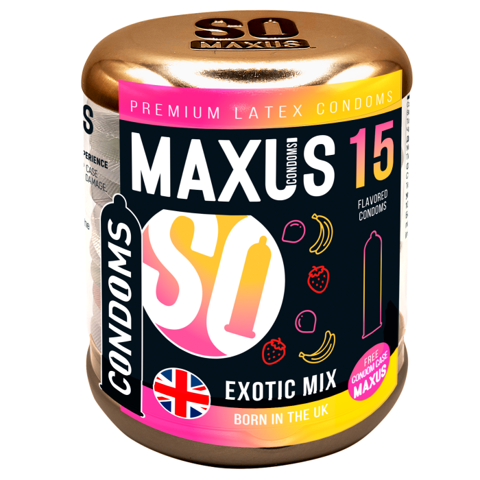 Презервативы Maxus Exotic Mix№15