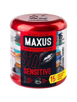 Презервативы Maxus Sensitive-ultra thin№15