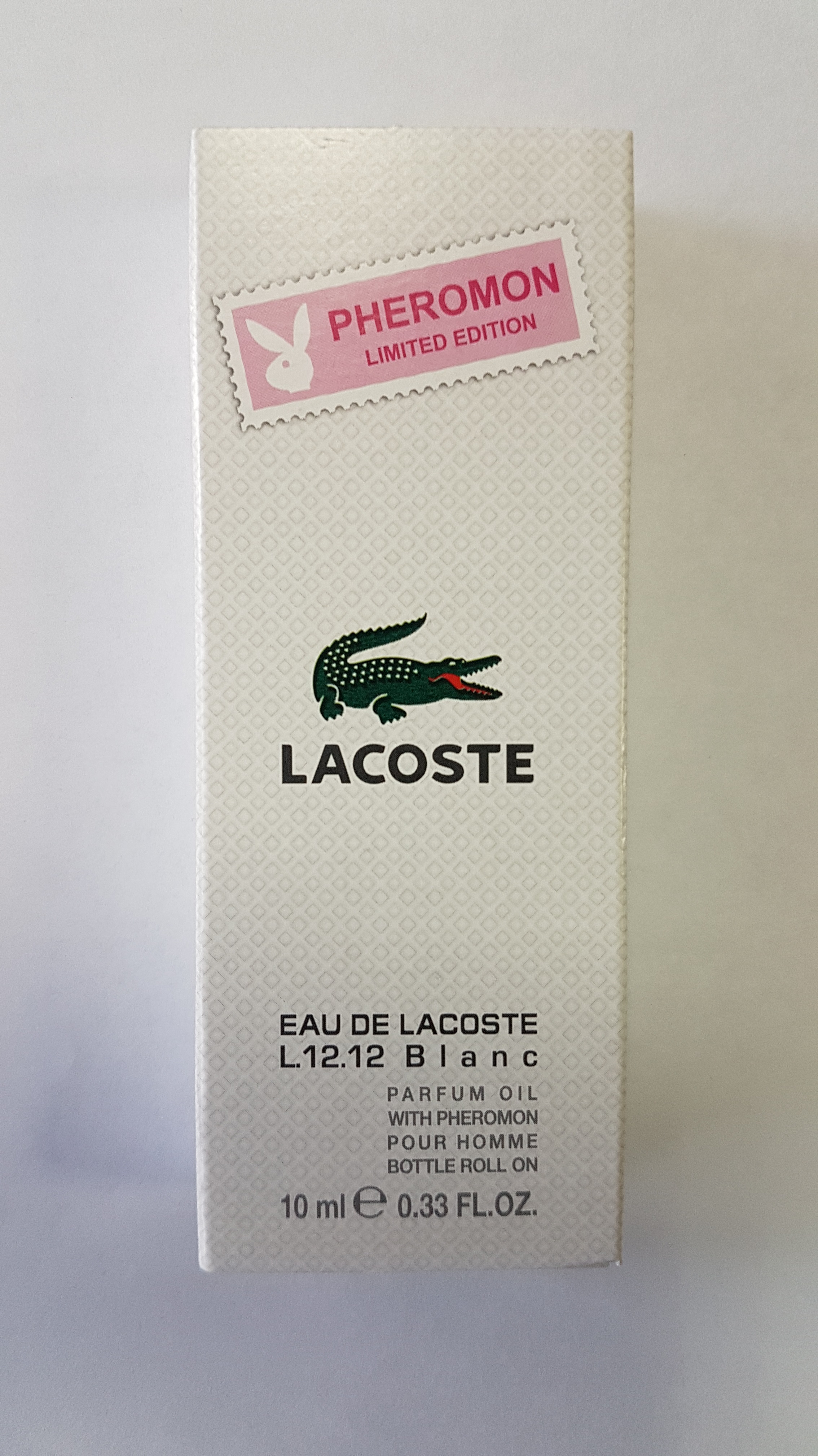 Парфюмерное масло Lacoste 12.12 Blanc men