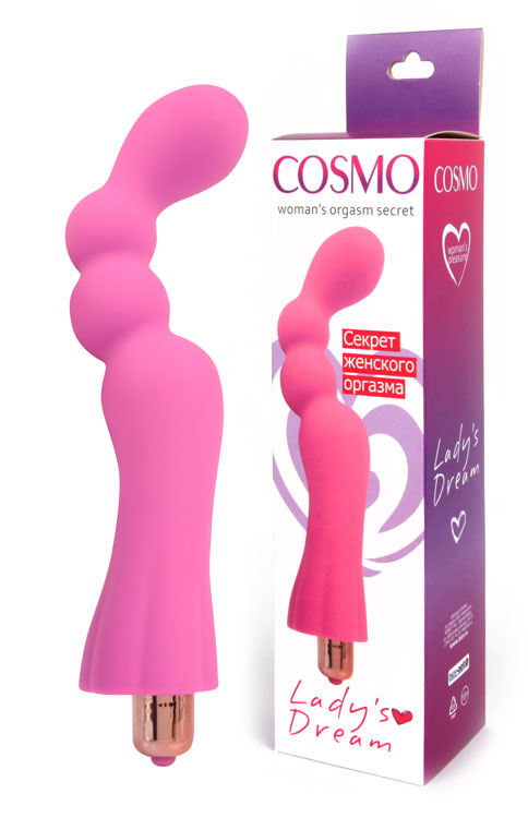 Вибромассажер Cosmo светло розовый