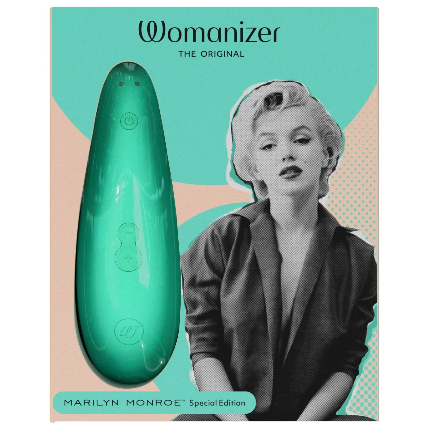 Бесконтактный клиторальный стимулятор Womanizer Marilyn Monroe Mint