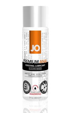 Анальный лубрикант JO Anal Premium на силиконовой основе, согревающий, обезболивающий, 60 мл.