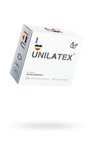 Презервативы Unilatex Multifrutis №3 аромат,цвет